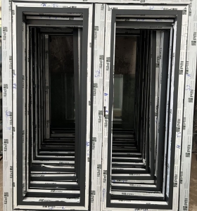 Cửa sổ mở quay 2  cánh nhôm PMI